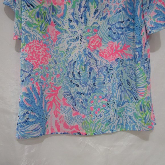 Lilly Pulitzer S Delancey Dress Sink Or Swim - Picture 8 of 8